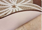 Мокетен килим ERIKA 8013 brown елипса